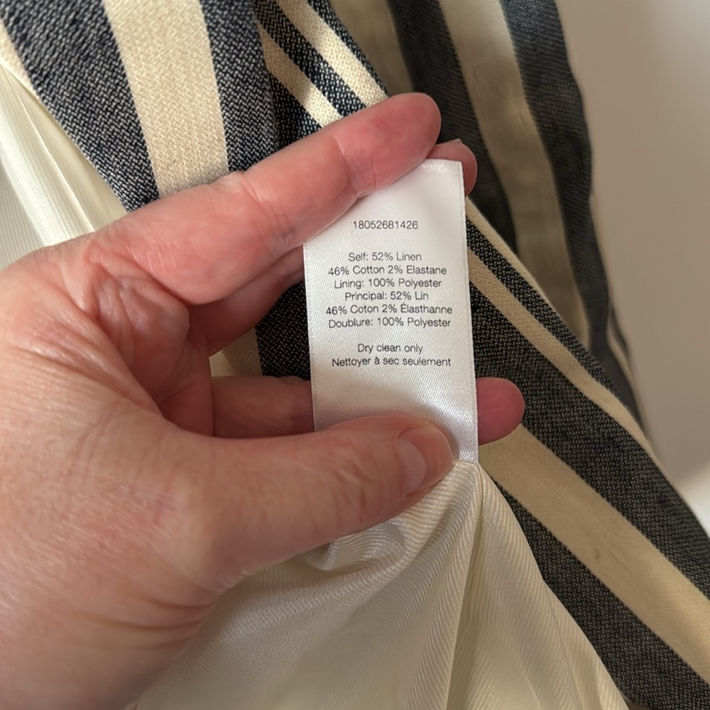 Veronica Beard Dickey Blazer Linen Blend - Picture 5 of 5